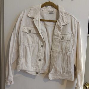 AYR The Ride or Fly White Denim Jacket